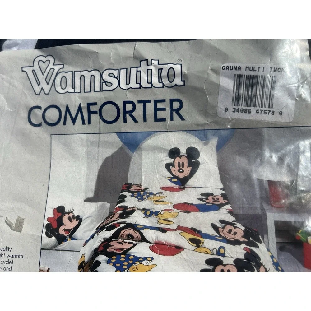 NEW Wamsutta Mickey Minnie Mouse 